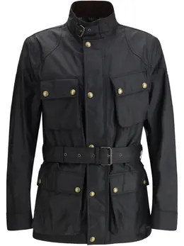 Belstaff: Чёрная куртка 
