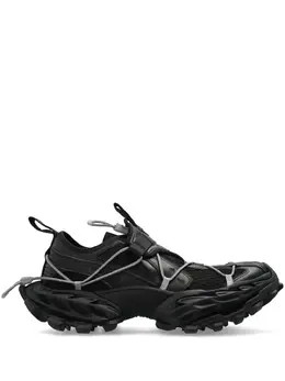 Balenciaga: Чёрные кроссовки 