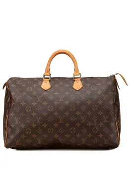 Louis Vuitton Pre-Owned: Коричневая сумка 