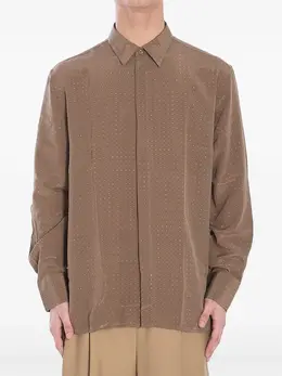 Saint Laurent: Светлая рубашка 
