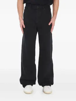 Saint Laurent: Прямые джинсы 