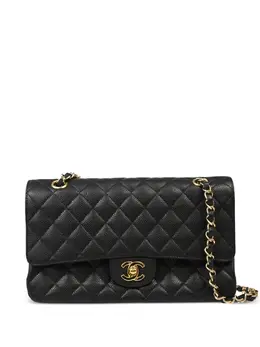 CHANEL Pre-Owned: Чёрная сумка 