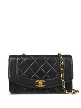 CHANEL Pre-Owned: Чёрная сумка 