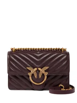 PINKO: Коричневая сумка  Love