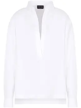 Giorgio Armani: Хлопковая блуза 