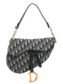 Christian Dior Pre-Owned: Голубая сумка 