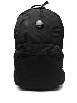 C.P. Company: Чёрный рюкзак  Lens