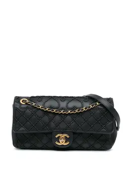 CHANEL Pre-Owned: Чёрная сумка 