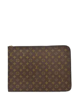 Louis Vuitton Pre-Owned: Коричневая сумка 