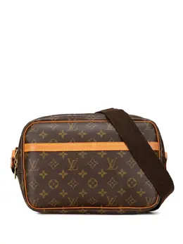 Louis Vuitton Pre-Owned: Коричневая сумка через плечо 