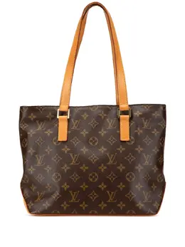 Louis Vuitton Pre-Owned: Коричневая сумка-шоппер 