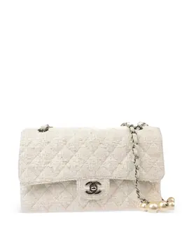 CHANEL Pre-Owned: Белая сумка 