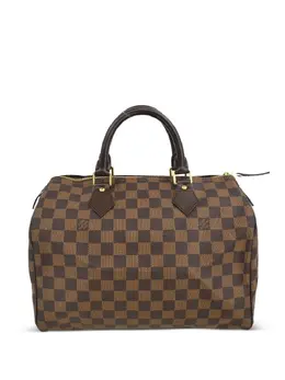 Louis Vuitton Pre-Owned: Коричневая сумка-шоппер 