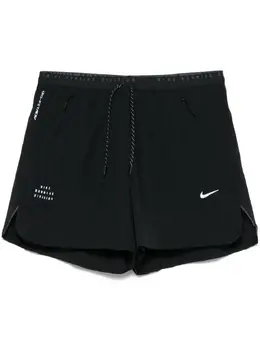 Nike: Чёрные шорты  Running