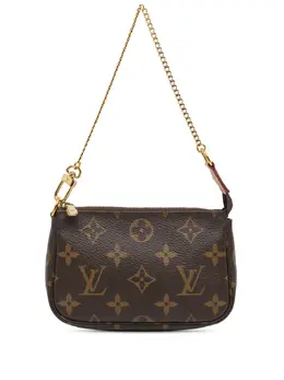 Louis Vuitton Pre-Owned: Коричневая сумка 