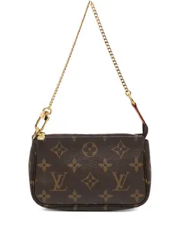 Louis Vuitton Pre-Owned: Коричневая сумка 