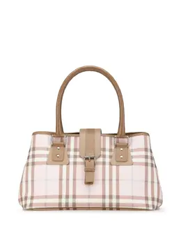 Burberry Pre-Owned: Розовая сумка 