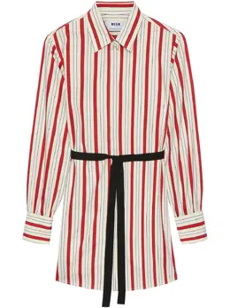 MSGM: Платье в полоску 