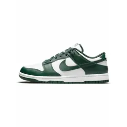 NIKE: Белые кеды  Dunk Low Retro