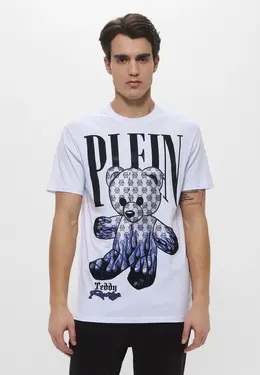 Philipp Plein: Белая футболка 