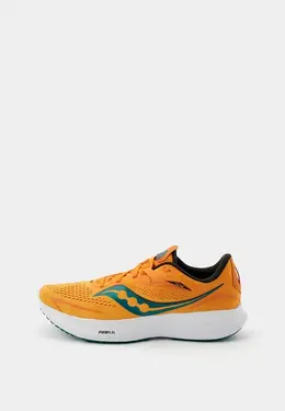 Saucony: Оранжевые кроссовки 