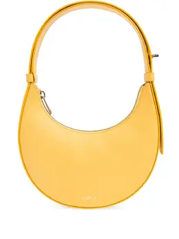 Furla: Жёлтая сумка-шоппер 