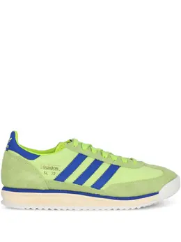 adidas: Зелёные кроссовки  SL-72