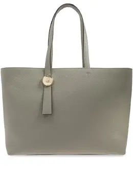 Furla: Зелёная сумка-шоппер 