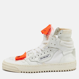 Off-White: Белые кроссовки  Off Court