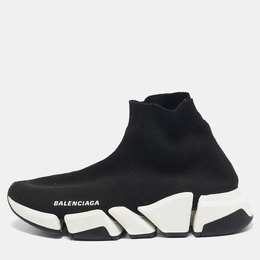 Balenciaga: Чёрные кроссовки  Speed Trainer