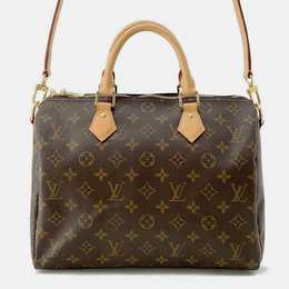 Louis Vuitton: Коричневая сумка  Speedy