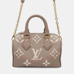 Louis Vuitton: Двухцветная сумка  Speedy