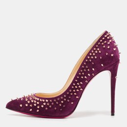 Christian Louboutin: Фиолетовые туфли 