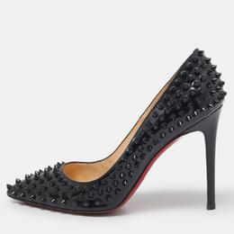 Christian Louboutin: Чёрные туфли  Pigalle