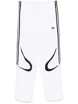 adidas: Белые брюки  Adicolor