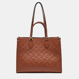 Louis Vuitton: Коричневая сумка 