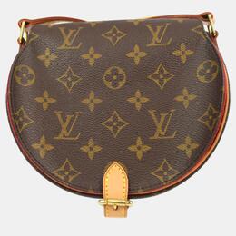 Louis Vuitton: Коричневая сумка 