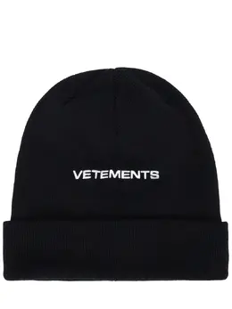 VETEMENTS: Шапка 