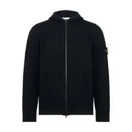 Stone Island: Чёрный кардиган 