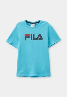 Fila: Голубая футболка 