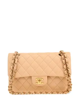 CHANEL Pre-Owned: Бежевая сумка 