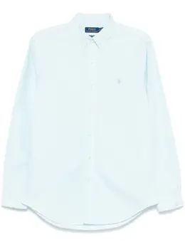 Polo Ralph Lauren: Голубая рубашка 