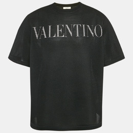 Valentino: Чёрная футболка 