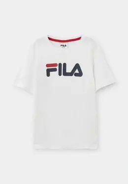 Fila: Белая футболка 