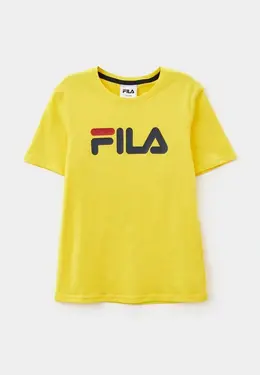 Fila: Жёлтая футболка 