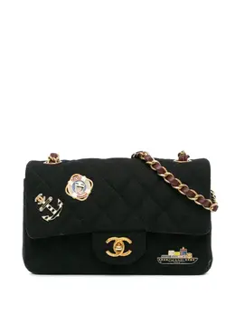 CHANEL Pre-Owned: Чёрная сумка 