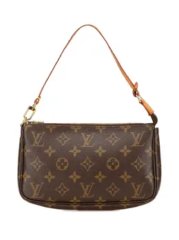 Louis Vuitton Pre-Owned: Коричневая сумка 