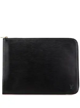 Louis Vuitton Pre-Owned: Чёрная сумка 