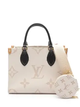 Louis Vuitton Pre-Owned: Светлая сумка-шоппер 