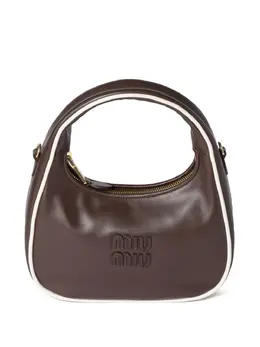 Miu Miu: Коричневая сумка 